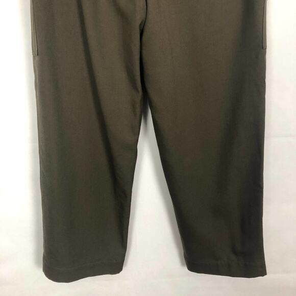 3.1 Phillip Lim 100% Wool Ankle Olive Green Women's Pants 4 - Picture 9 of 14